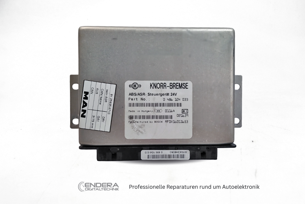 ABS/ASR Knorr Bremse Steuergerät Reparatur MAN